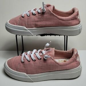 Roxy Woman's Fashion Sneakers Pink Sz 8.5